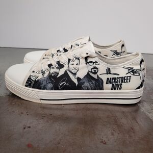 Backstreet Boys Low Top Shoes For Men 7.5 Women 10 Music 🎶